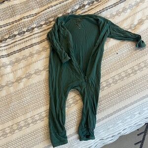 Kyte Baby Forest Green Kids onesie